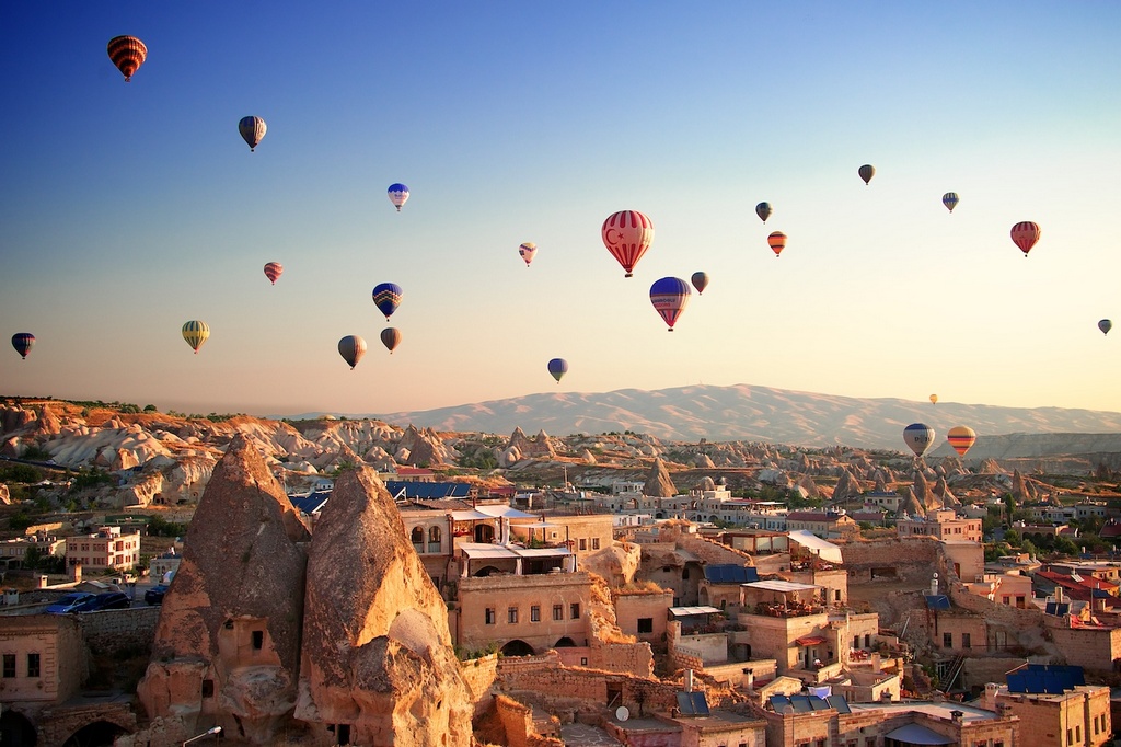 Cappadocia Valley at Sunrise