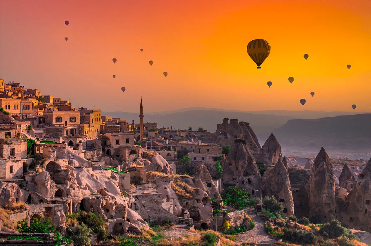 Cappadocia Valley at Sunrise