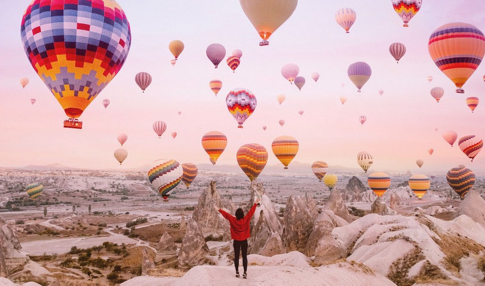 Cappadocia Valley at Sunrise